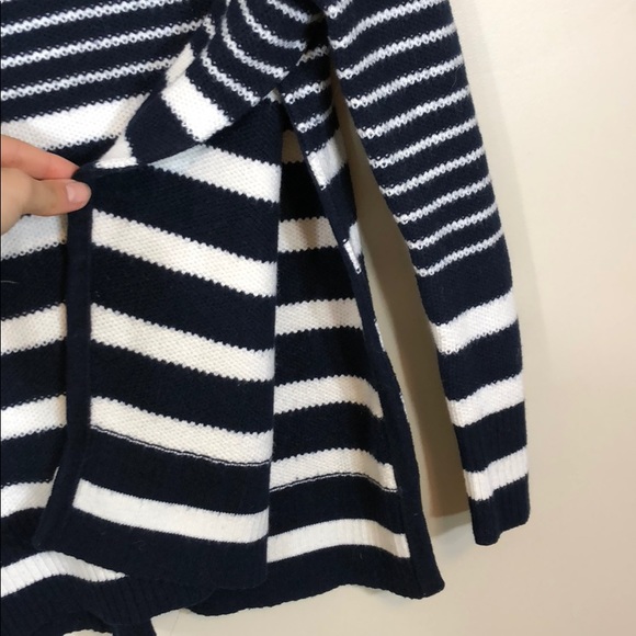 Athleta Woolblend Striped Side Slip Sweater - Picture 5 of 8